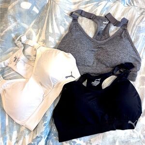 Never been worn-pack of 3 puma bras